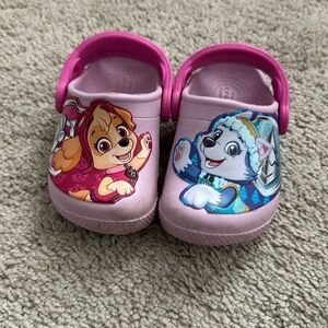 Kids Paw Patrol crocs